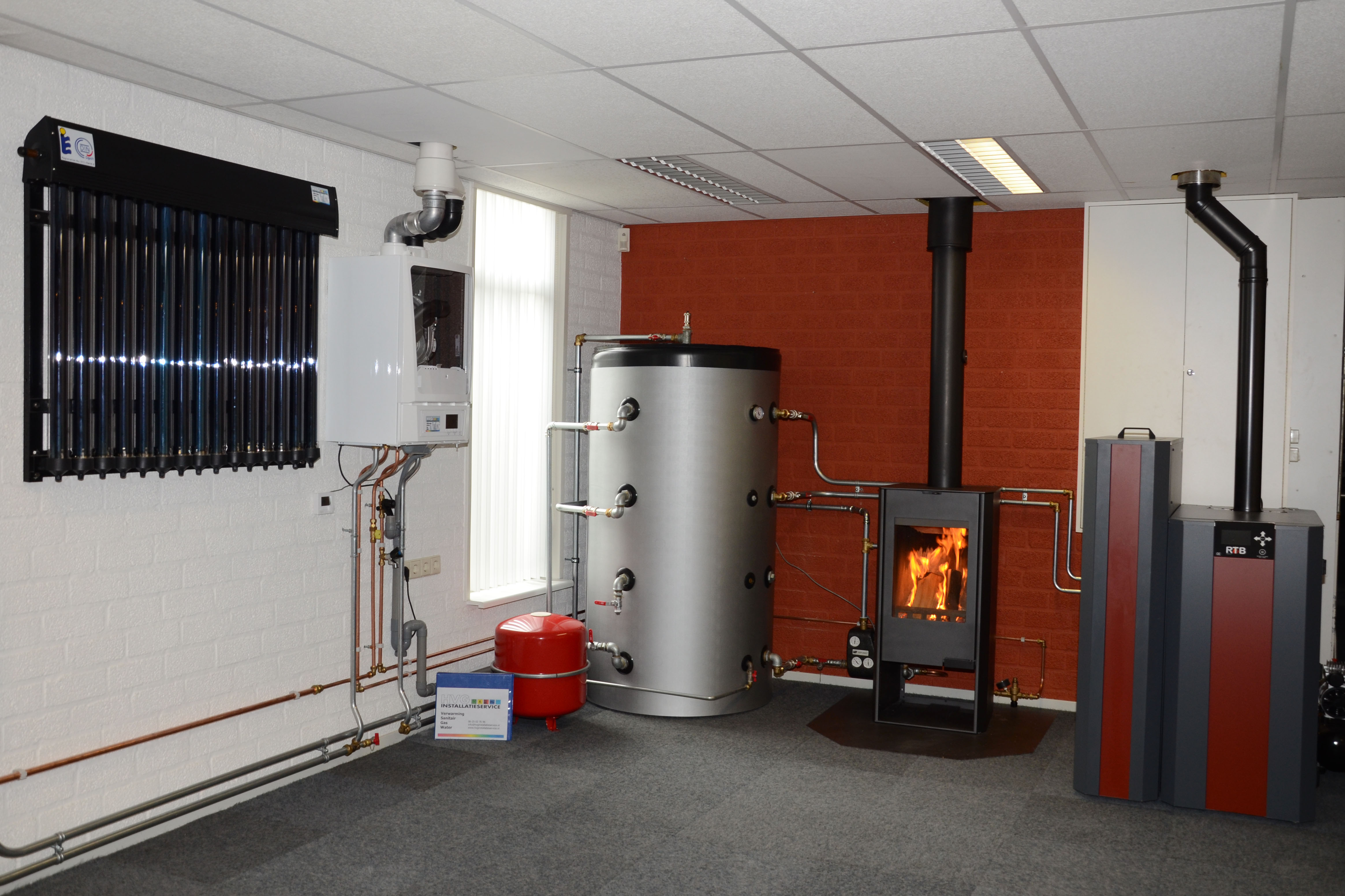 De Laat Kachels & Haarden Pelletketel RTB